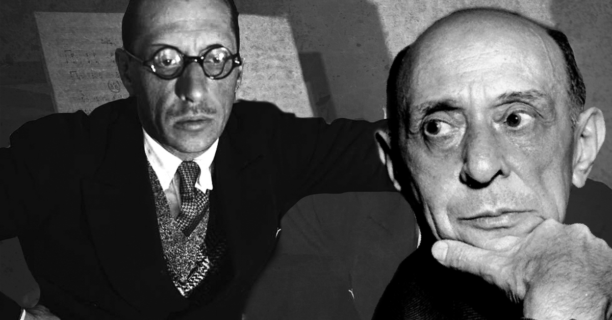 Stravinsky Versus Schoenberg – Rivalry In Music - Media – IMZ